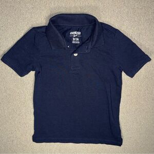 OshKosh B'gosh size 3t Dark Blue Kids Polo shirt
